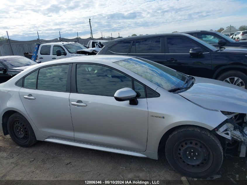 2020 Toyota Corolla Hybrid VIN: JTDBBRBE0LJ003964 Lot: 12006346