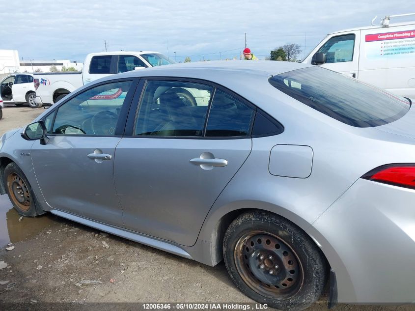 2020 Toyota Corolla Hybrid VIN: JTDBBRBE0LJ003964 Lot: 12006346