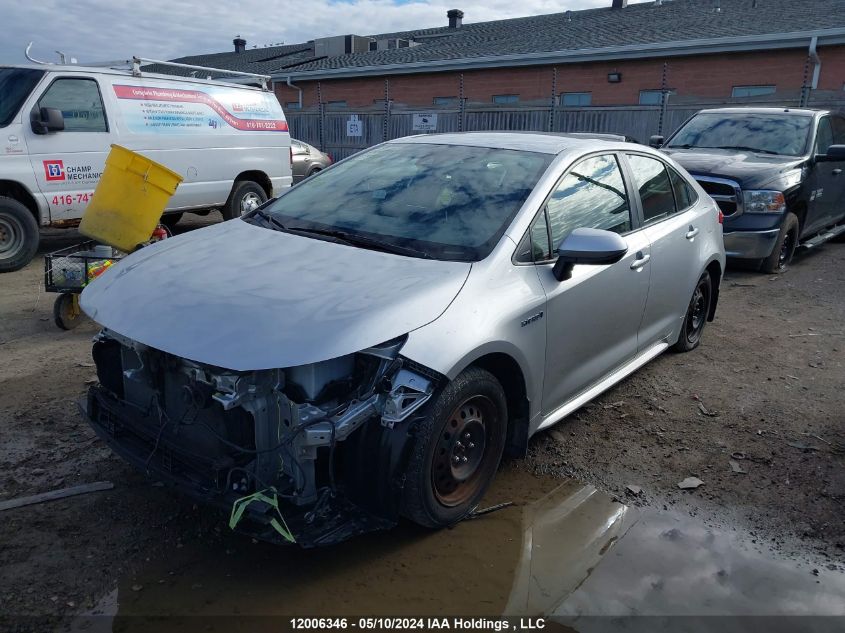 2020 Toyota Corolla Hybrid VIN: JTDBBRBE0LJ003964 Lot: 12006346