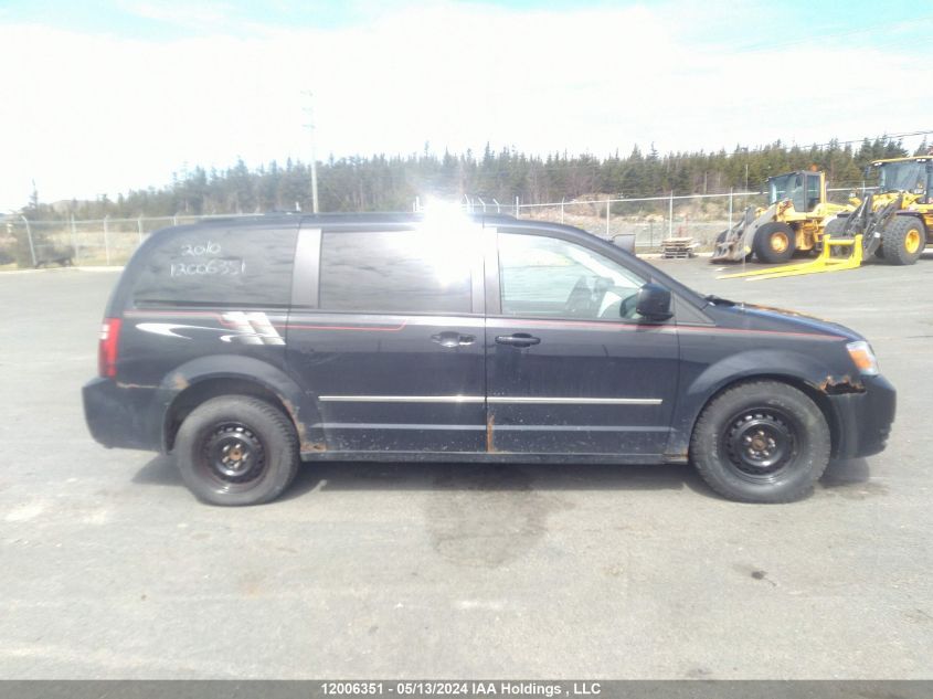 2010 Dodge Grand Caravan Se VIN: 2D4RN4DE3AR445431 Lot: 12006351