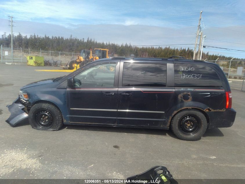 2010 Dodge Grand Caravan Se VIN: 2D4RN4DE3AR445431 Lot: 12006351