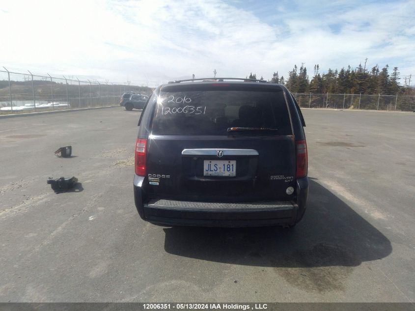 2010 Dodge Grand Caravan Se VIN: 2D4RN4DE3AR445431 Lot: 12006351