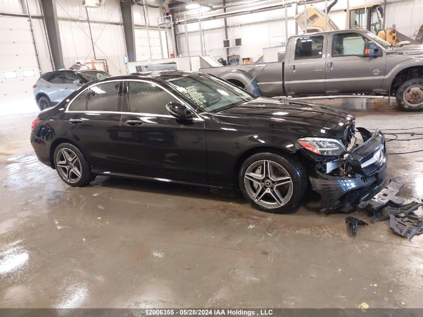 2019 Mercedes-Benz C 300 4Matic VIN: 55SWF8EB3KU292585 Lot: 12006355