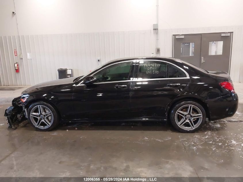 2019 Mercedes-Benz C 300 4Matic VIN: 55SWF8EB3KU292585 Lot: 12006355