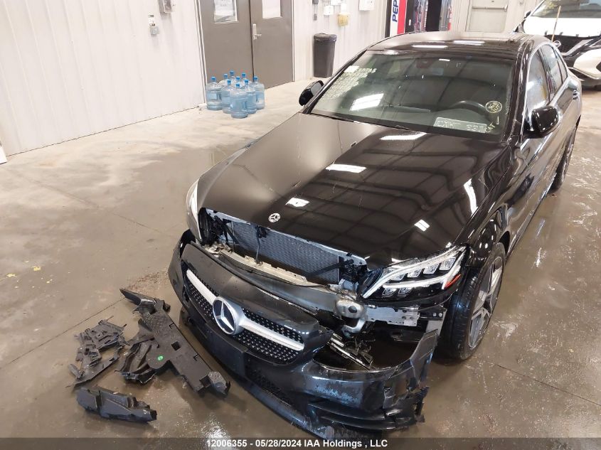 2019 Mercedes-Benz C 300 4Matic VIN: 55SWF8EB3KU292585 Lot: 12006355