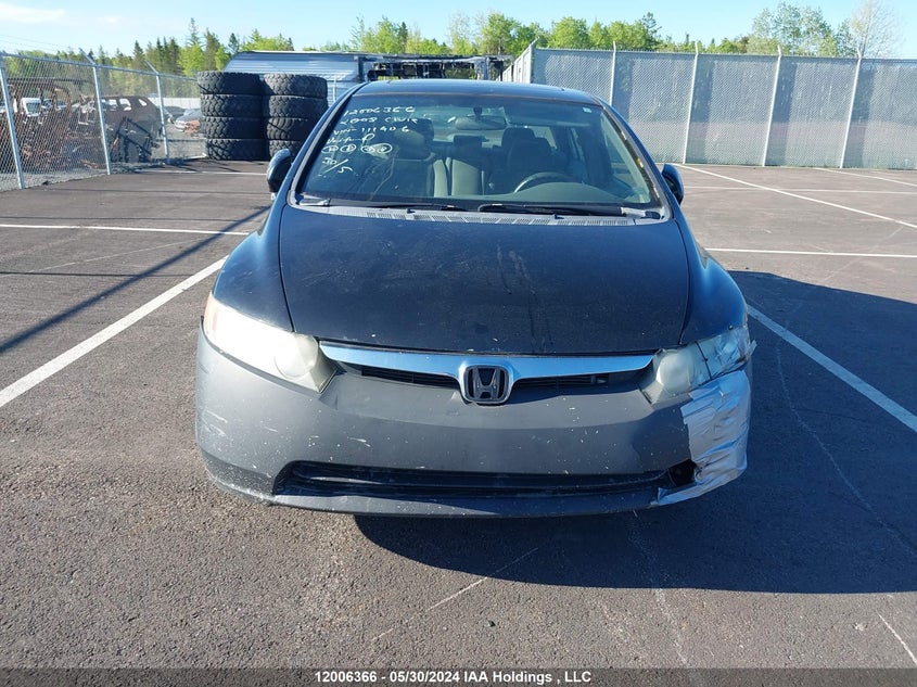 2008 Honda Civic Sdn VIN: 2HGFA165X8H111406 Lot: 12006366