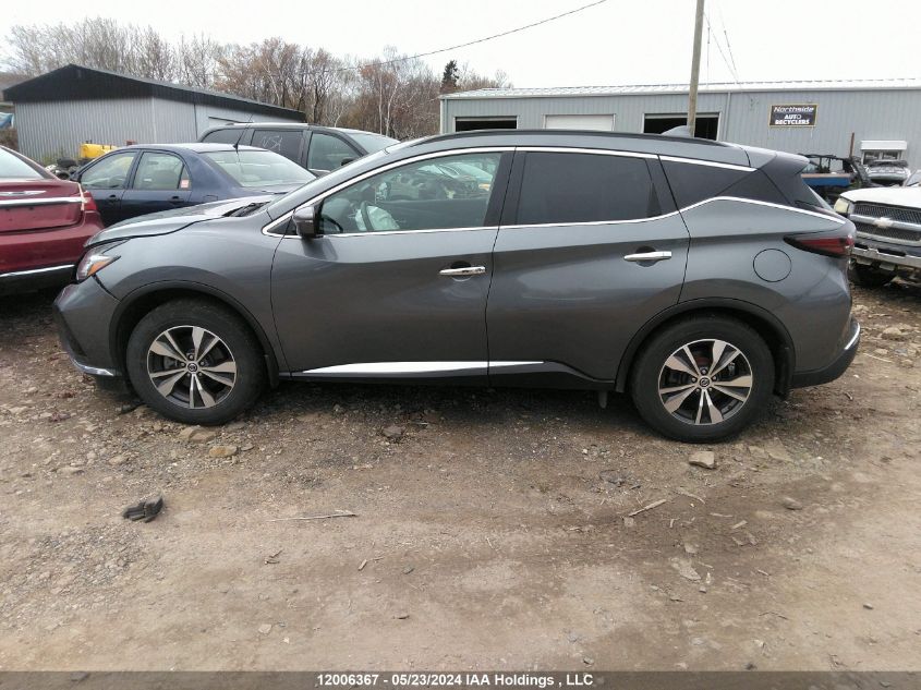 2020 Nissan Murano Sv VIN: 5N1AZ2BS0LN137155 Lot: 12006367