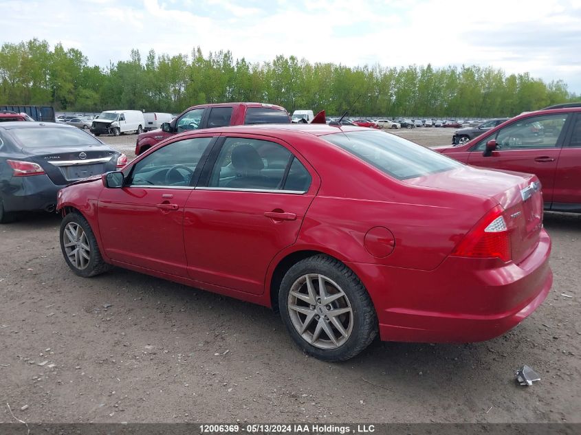 2011 Ford Fusion Sel VIN: 3FAHP0JG1BR294981 Lot: 12006369