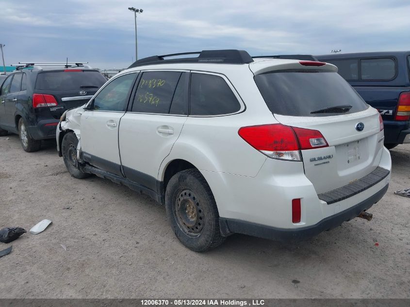 2012 Subaru Outback VIN: 4S4BRGGC8C3265769 Lot: 12006370