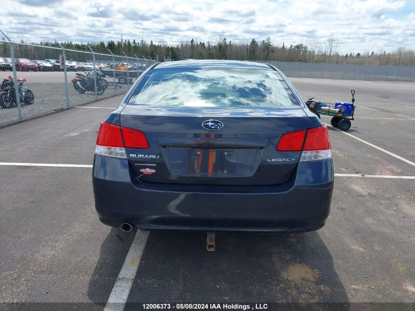 2011 Subaru Legacy 2.5I Premium VIN: 4S3BMGB66B3211549 Lot: 12006373