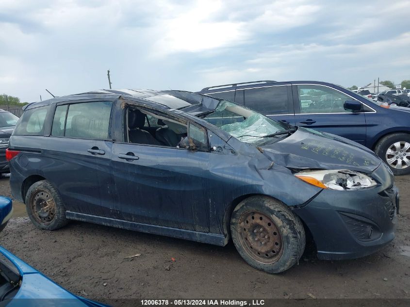 2012 Mazda 5 VIN: JM1CW2DL7C0123472 Lot: 12006378