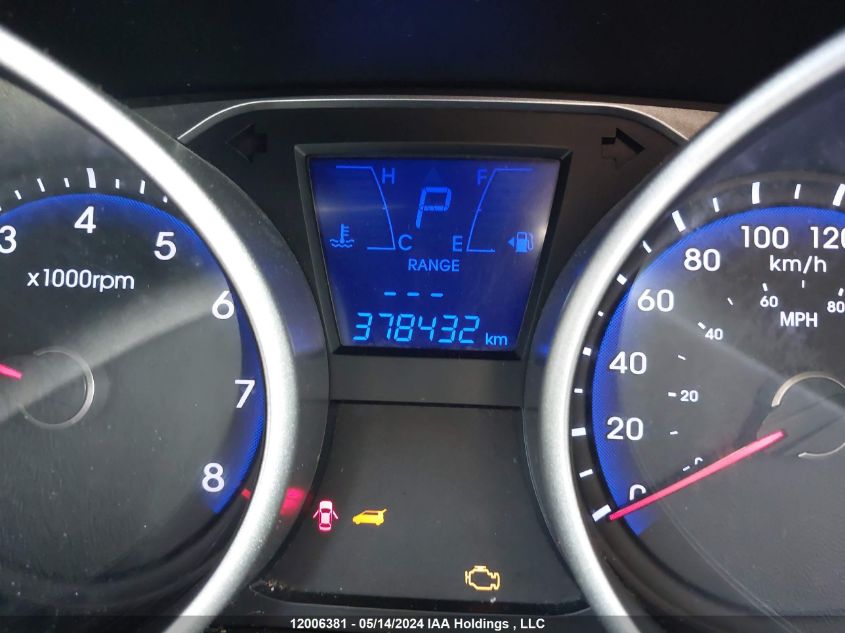 2014 Hyundai Tucson VIN: KM8JT3AF3EU896550 Lot: 12006381