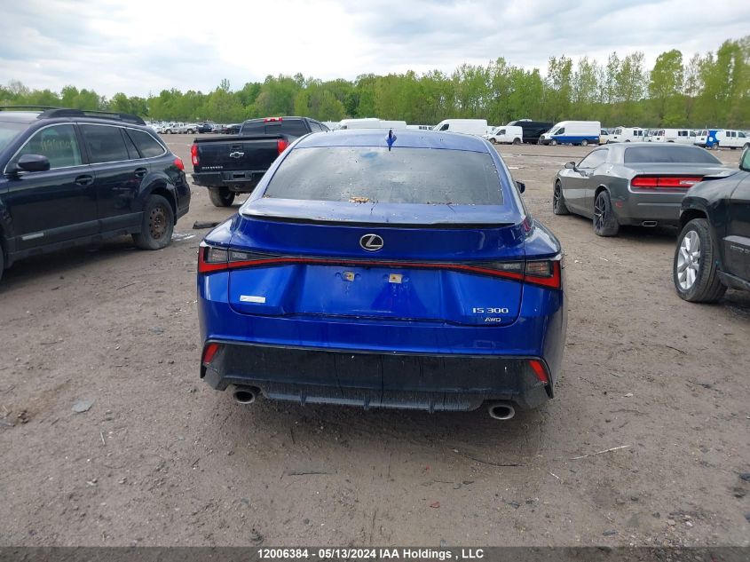 2021 Lexus Is 300 300 VIN: JTHG81F21M5047292 Lot: 12006384
