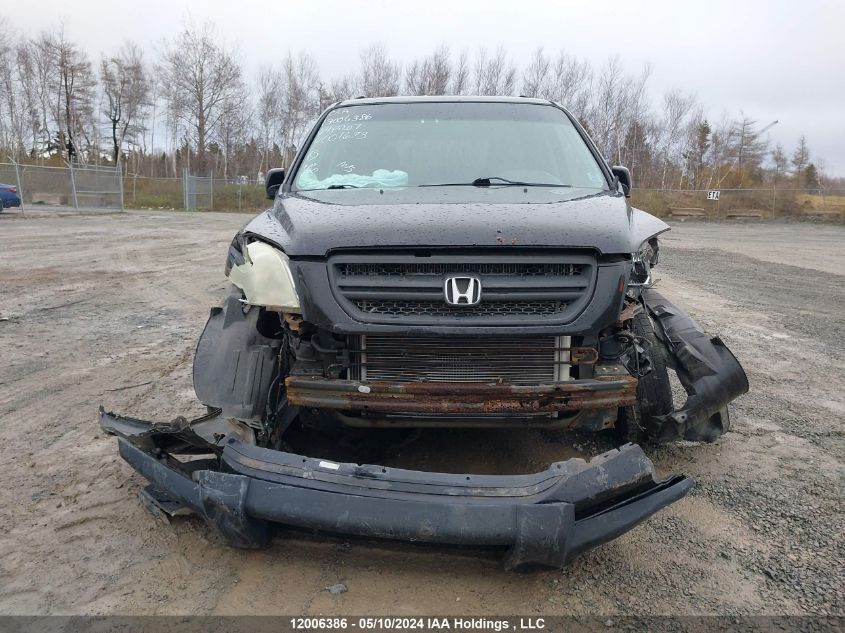 2004 Honda Pilot Lx VIN: 2HKYF18134H001673 Lot: 12006386