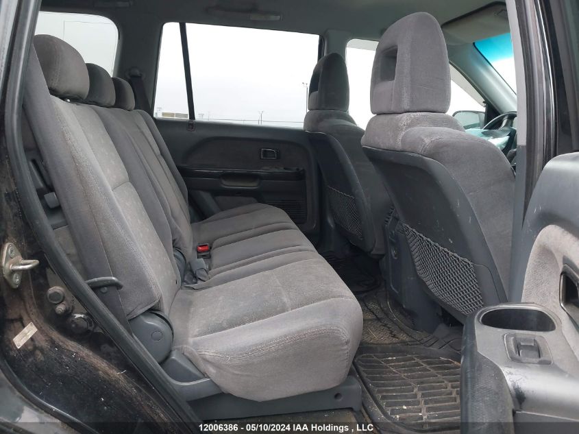 2004 Honda Pilot Lx VIN: 2HKYF18134H001673 Lot: 12006386