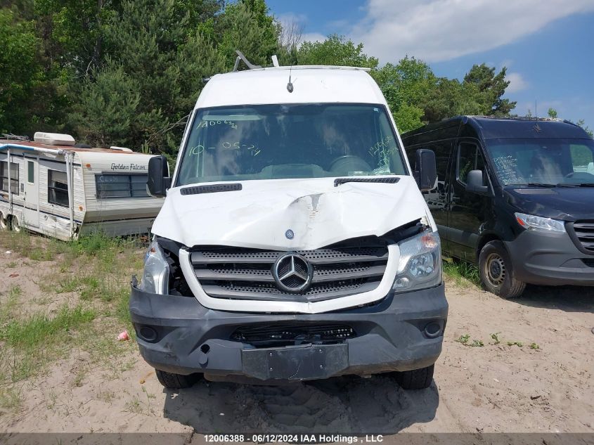 2016 Mercedes-Benz Sprinter 2500 VIN: WD3CE7CD5GP308573 Lot: 12006388