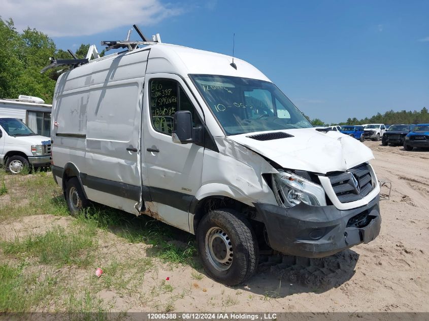 2016 Mercedes-Benz Sprinter 2500 VIN: WD3CE7CD5GP308573 Lot: 12006388