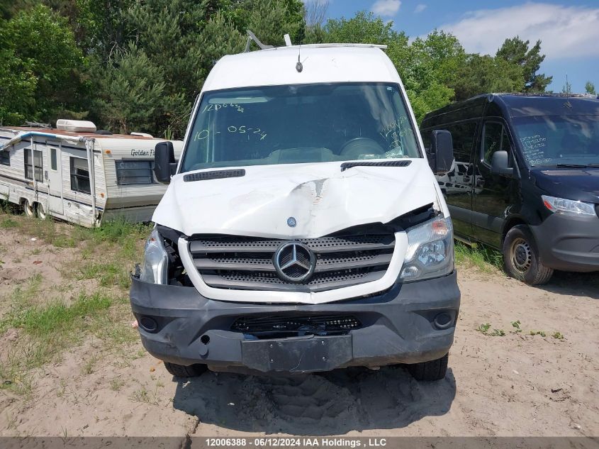 2016 Mercedes-Benz Sprinter 2500 VIN: WD3CE7CD5GP308573 Lot: 12006388