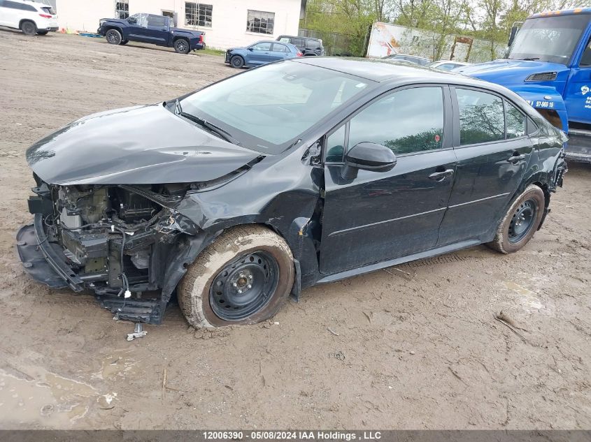 2022 Toyota Corolla Le VIN: 5YFBPMBE1NP325080 Lot: 12006390