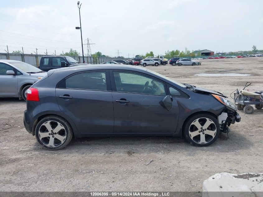 2013 Kia Rio VIN: KNADN5A30D6808437 Lot: 12006395