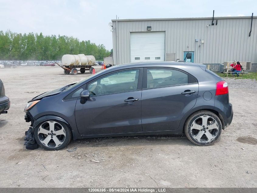 2013 Kia Rio VIN: KNADN5A30D6808437 Lot: 12006395