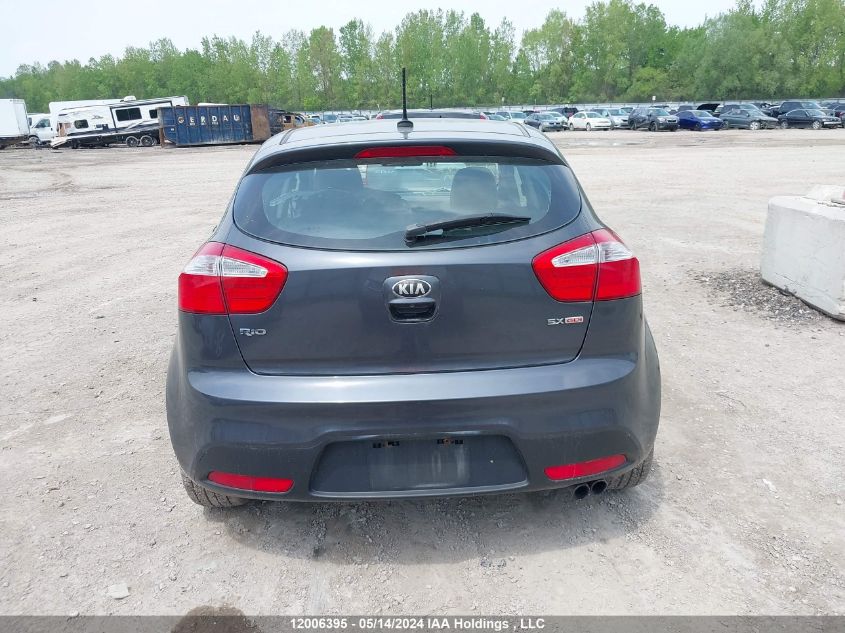 2013 Kia Rio VIN: KNADN5A30D6808437 Lot: 12006395