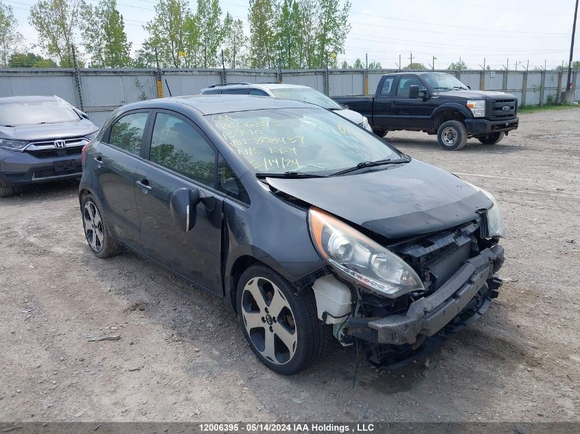 2013 Kia Rio VIN: KNADN5A30D6808437 Lot: 12006395