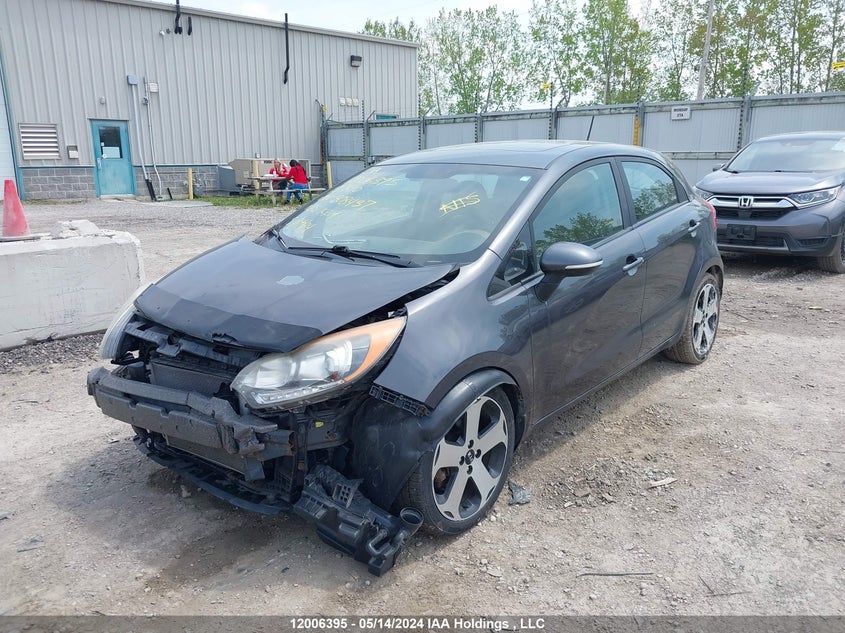 2013 Kia Rio VIN: KNADN5A30D6808437 Lot: 12006395