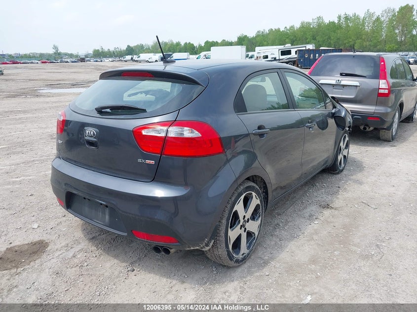 2013 Kia Rio VIN: KNADN5A30D6808437 Lot: 12006395