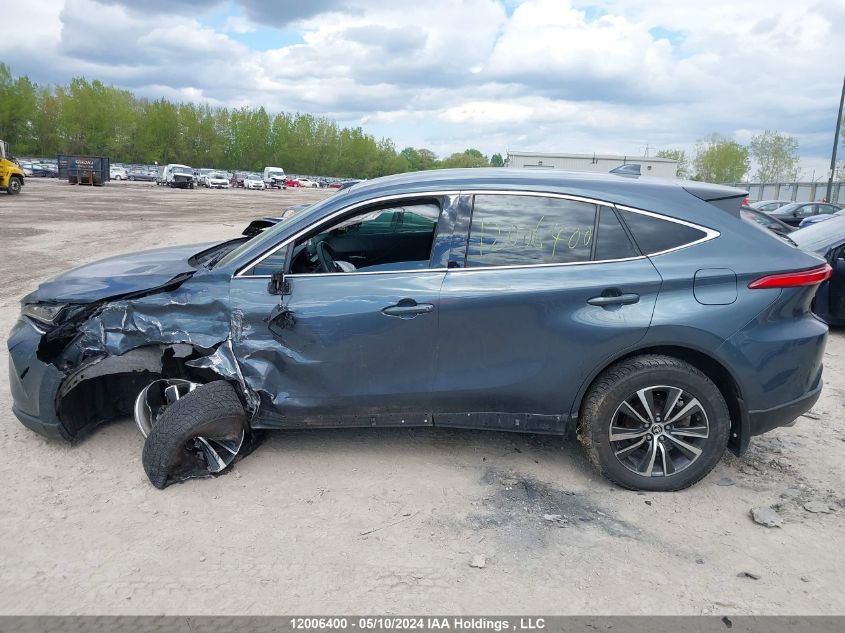 2022 Toyota Venza Le/Limited/Xle VIN: JTEAAAAH7NJ107667 Lot: 12006400