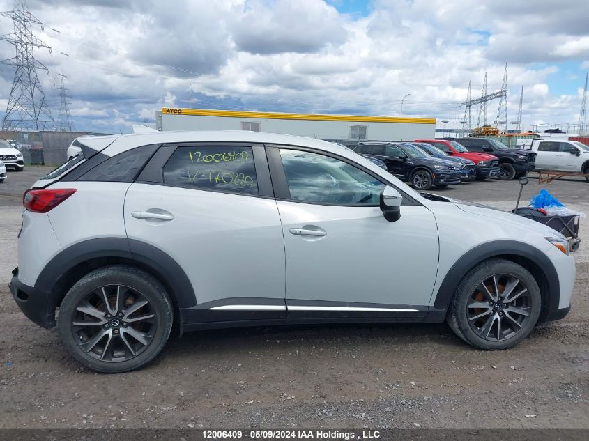 2017 Mazda Cx-3 VIN: JM1DKFD74H0170220 Lot: 12006409