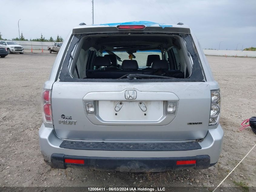 2006 Honda Pilot VIN: 2HKYF18536H003638 Lot: 12006411