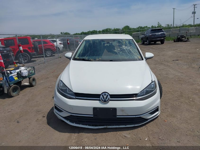 2021 Volkswagen Golf VIN: 3VWG57AU4MM011688 Lot: 12006418