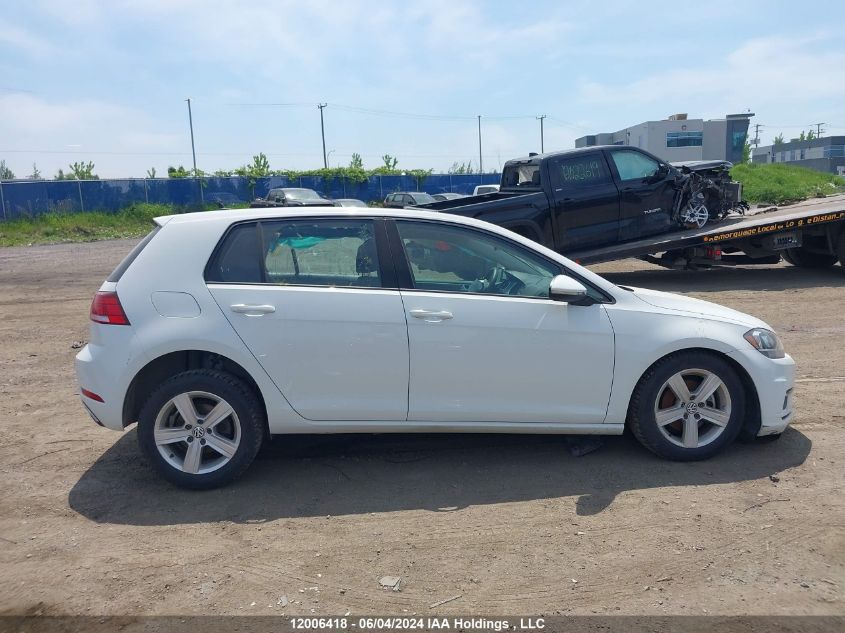 2021 Volkswagen Golf VIN: 3VWG57AU4MM011688 Lot: 12006418