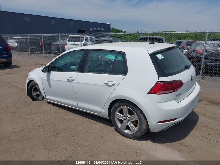 2021 Volkswagen Golf VIN: 3VWG57AU4MM011688 Lot: 12006418