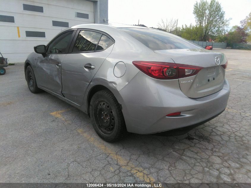 2015 Mazda Mazda3 VIN: 3MZBM1U78FM126328 Lot: 12006424