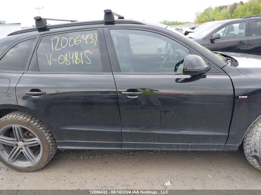 2016 Audi Q5 VIN: WA1D7AFP4GA084815 Lot: 12006432