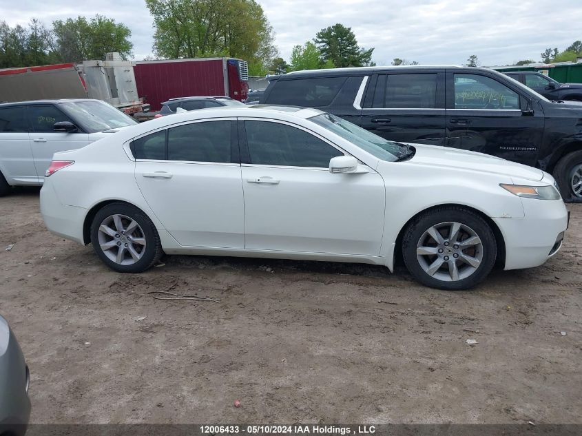 2012 Acura Tl VIN: 19UUA8F53CA800016 Lot: 12006433
