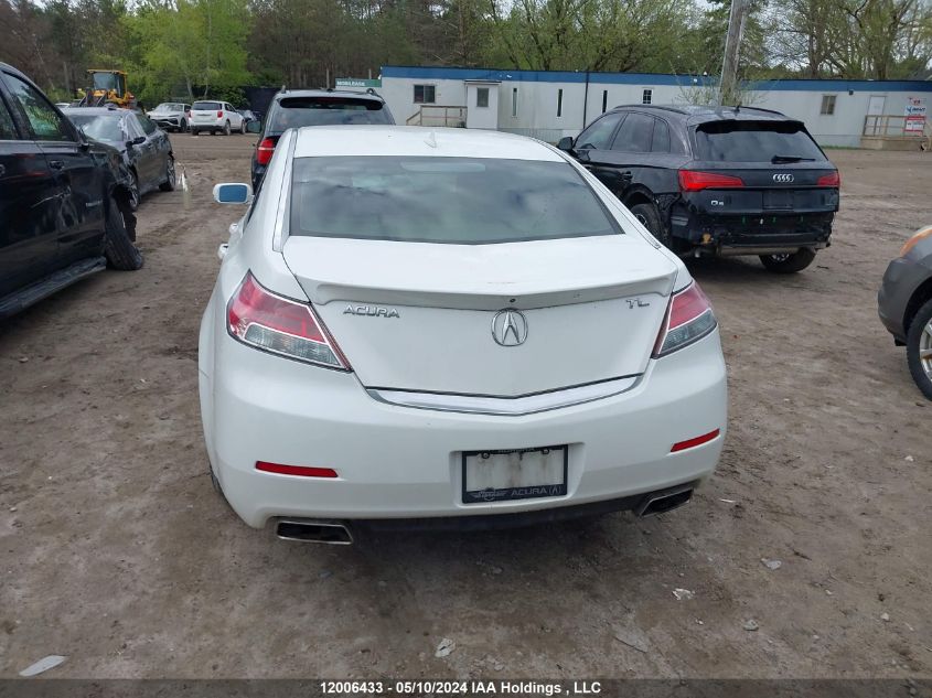 2012 Acura Tl VIN: 19UUA8F53CA800016 Lot: 12006433