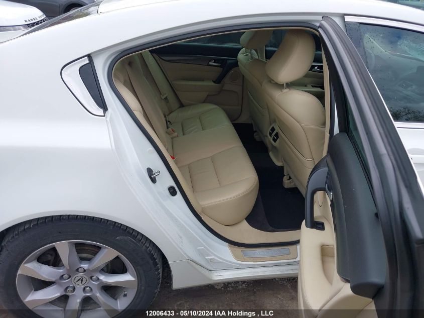 2012 Acura Tl VIN: 19UUA8F53CA800016 Lot: 12006433