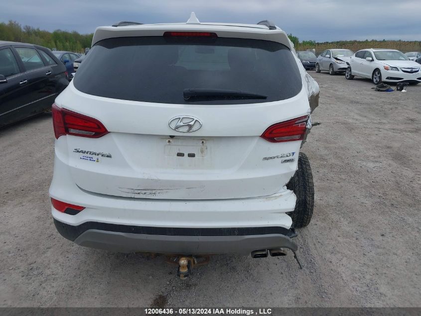 2017 Hyundai Santa Fe Sport 2.0T Se VIN: 5XYZUDLA6HG471566 Lot: 12006436