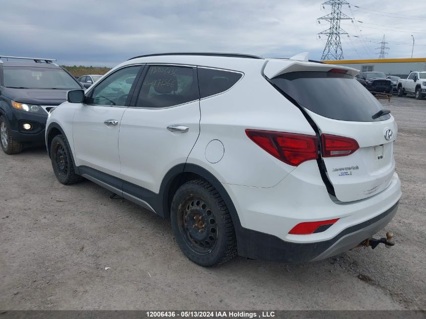 2017 Hyundai Santa Fe Sport 2.0T Se VIN: 5XYZUDLA6HG471566 Lot: 12006436