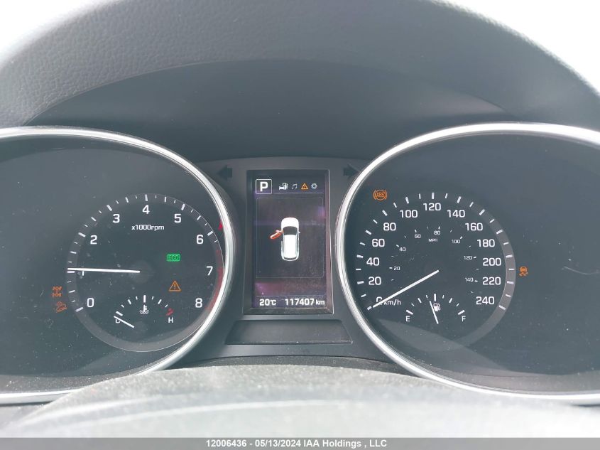 2017 Hyundai Santa Fe Sport 2.0T Se VIN: 5XYZUDLA6HG471566 Lot: 12006436