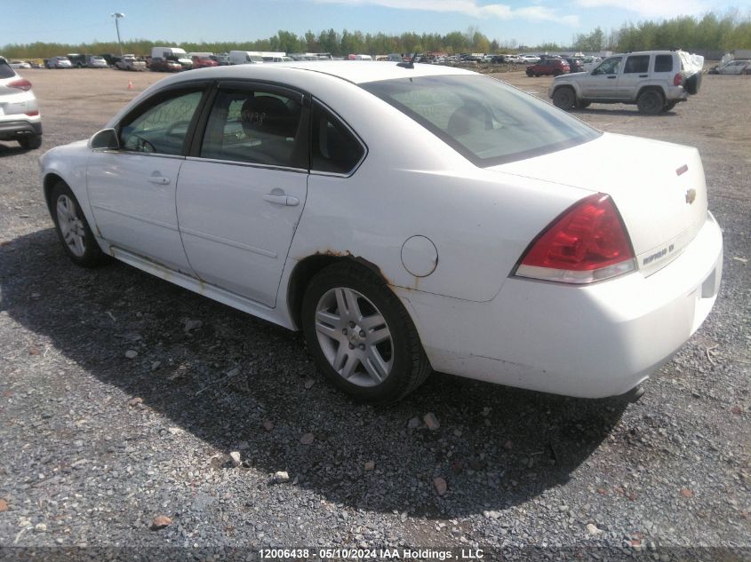 2013 Chevrolet Impala Lt VIN: 2G1WB5E35D1104779 Lot: 12006438