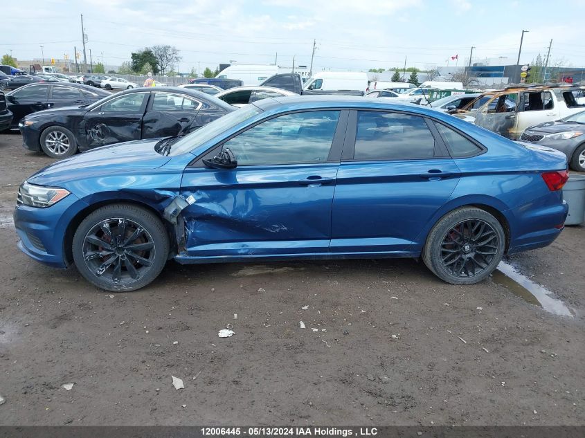 2019 Volkswagen Jetta VIN: 3VWE57BU9KM015822 Lot: 12006445