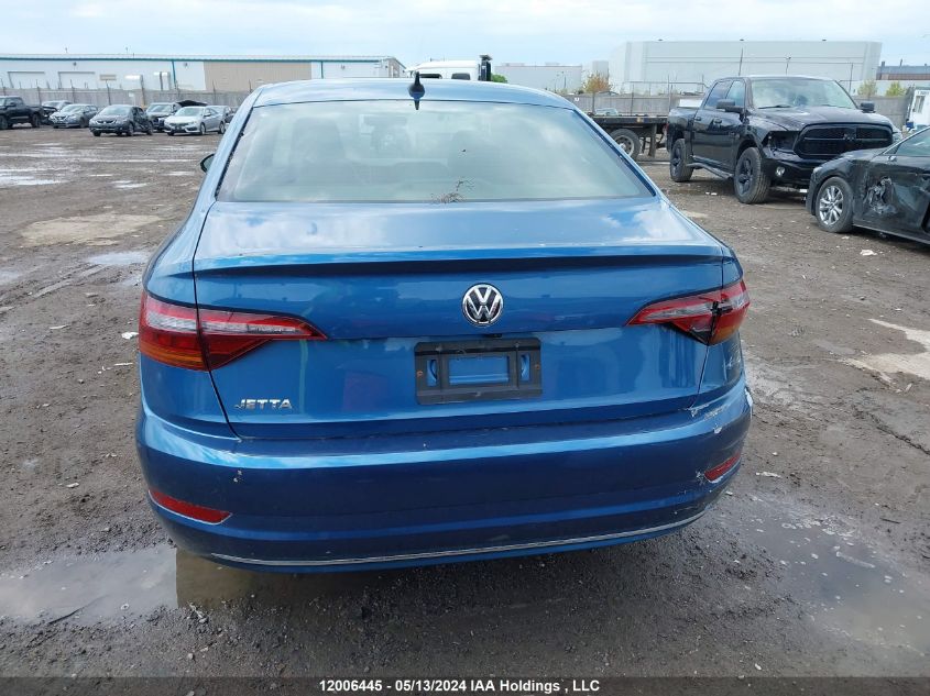 2019 Volkswagen Jetta VIN: 3VWE57BU9KM015822 Lot: 12006445
