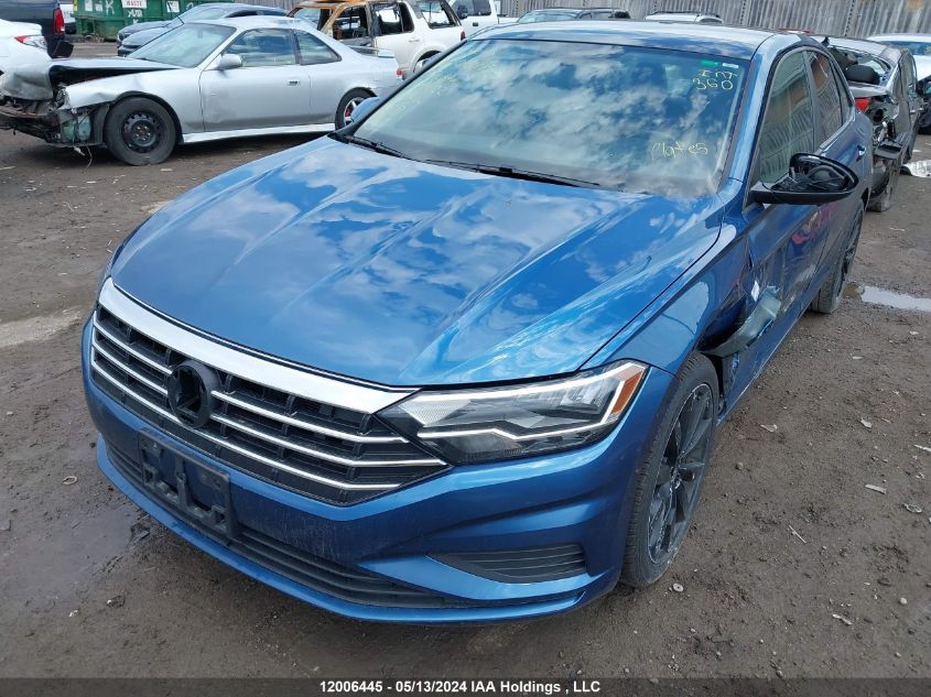 2019 Volkswagen Jetta VIN: 3VWE57BU9KM015822 Lot: 12006445