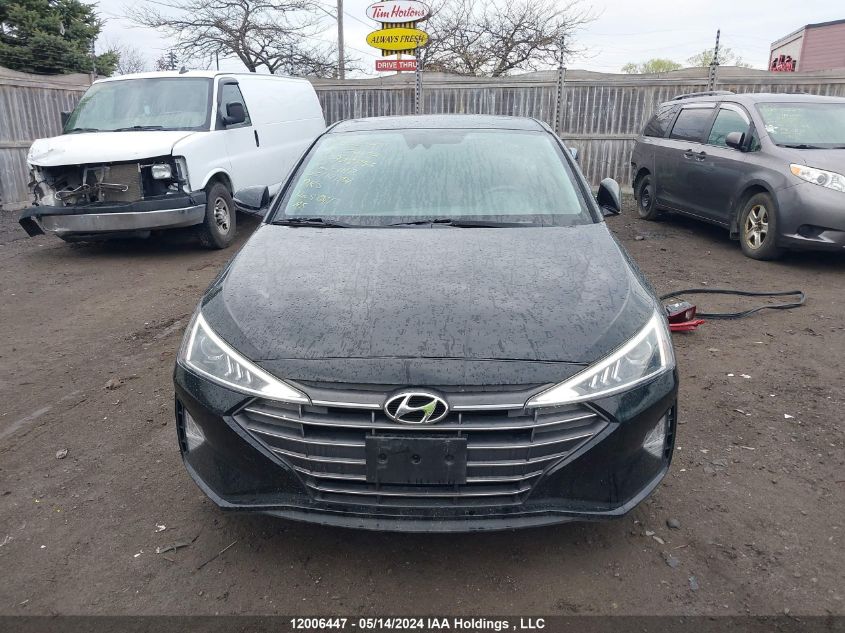 2020 Hyundai Elantra Preferred With Sun And Safety Package Auto Ivt VIN: KMHD84LF2LU928256 Lot: 12006447