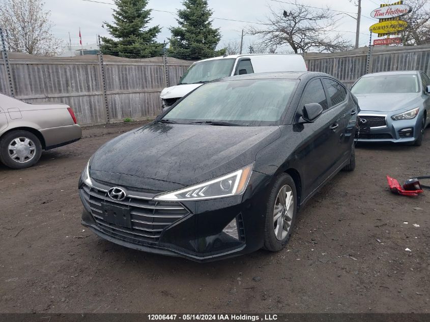 2020 Hyundai Elantra Preferred With Sun And Safety Package Auto Ivt VIN: KMHD84LF2LU928256 Lot: 12006447