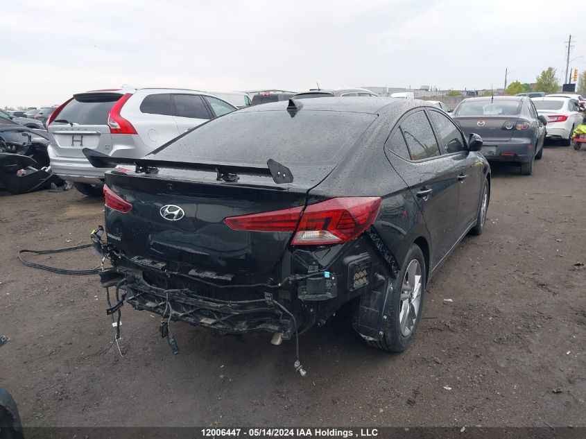 2020 Hyundai Elantra Preferred With Sun And Safety Package Auto Ivt VIN: KMHD84LF2LU928256 Lot: 12006447